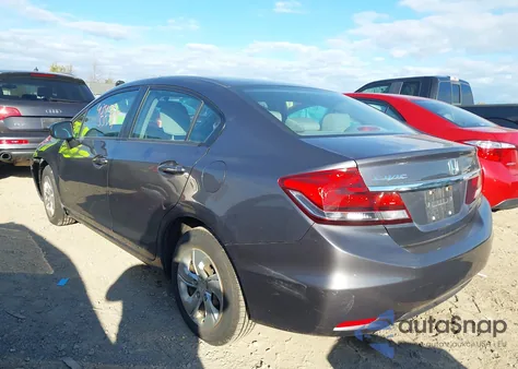 2014 Honda Civic Lx из США, поврежденный, VIN 19XFB2F5XEE007183